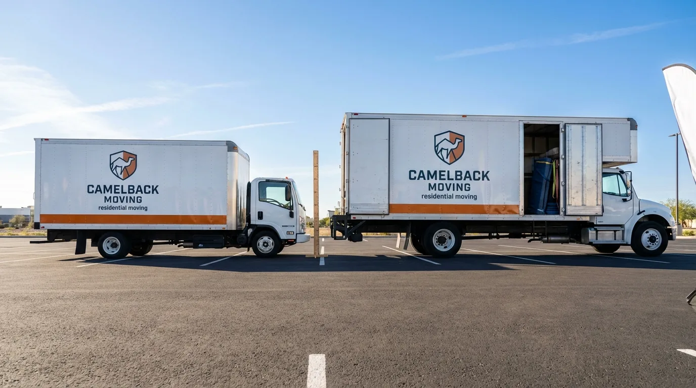 Moving truck size capacity guide in Prairie Village